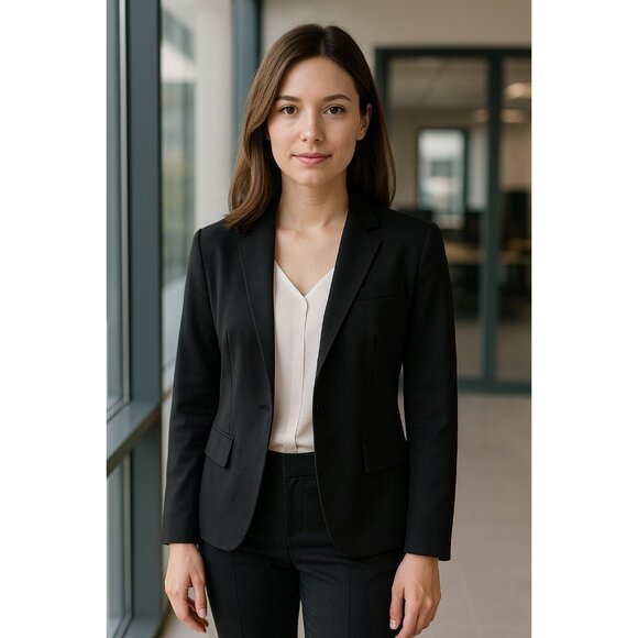Banana Republic Jackets & Blazers - Banana Republic Women’s Black Blazer Jacket Size 2 Classic Office Career Wear